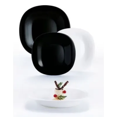 Сервиз столовый Luminarc Carine BlackWhite 18 предметов (6773529) Сервиз столовый Luminarc Carine BlackWhite 18 предметов (6773529)