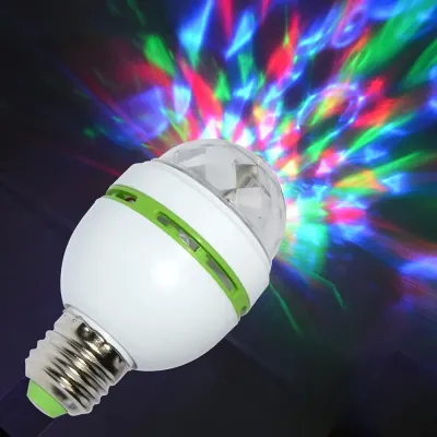 Світлодіодна обертова лампа LED Mini Party Light Lamp