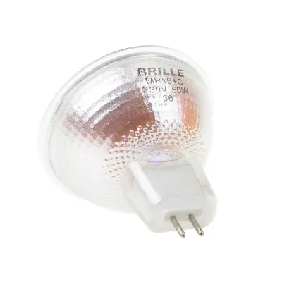 Лампа галогенная Brille Металл 50W Хром 126867