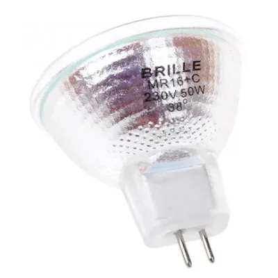 Лампа галогенная Brille Металл 50W Хром 126048 Лампа галогенная Brille Металл 50W Хром 126048