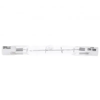 Лампа галогенная Brille Стекло 100W Бесцветный 126037
