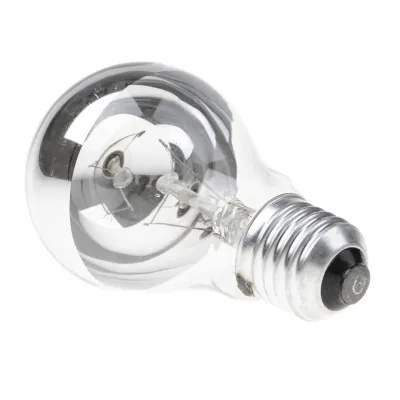 Лампа накаливания Brille Стекло 60W Хром 126739