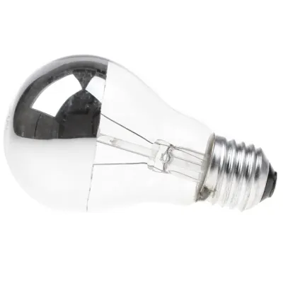 Лампа накаливания Brille Стекло 60W Хром 126739