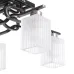 Люстра потолочная Brille 40W E14 Хром