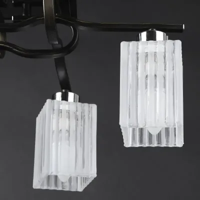 Люстра потолочная Brille 40W E14 Хром