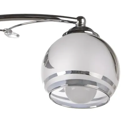 Люстра потолочная Brille 40W E14 Хром