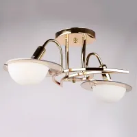 Люстра потолочная Brille 40W E14 Золотистый