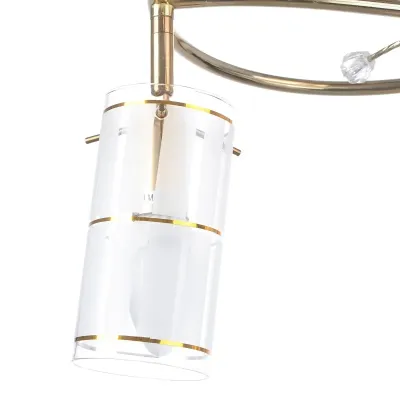 Люстра потолочная Brille 40W E14 Золотистый Люстра потолочная Brille 40W E14 Золотистый