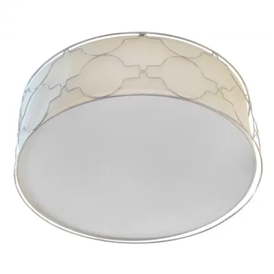Люстра с абажуром Brille 60W E27 Хром