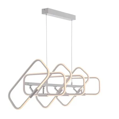 Люстра Brille Лофт LED 108W Хром