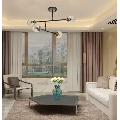 Люстра Brille 60W E27 Черный