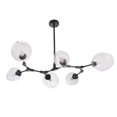 Люстра Brille Модо 60W E27 Черный