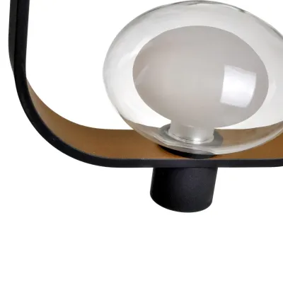 Люстра подвесная Brille BL-811S/8W Черный