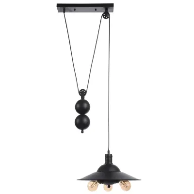 Люстра Brille Лофт 60W E27 Черный