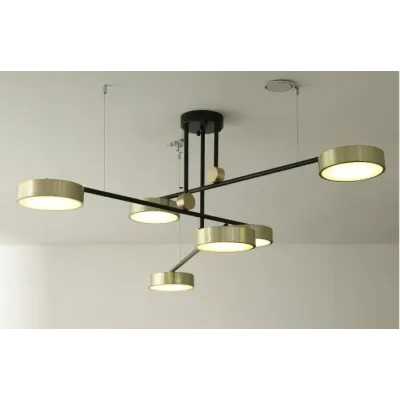 Люстра Brille BL-939С/6*7W Led Черный