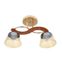 Люстра Brille 60W E27 Золотистый Люстра Brille 60W E27 Золотистый
