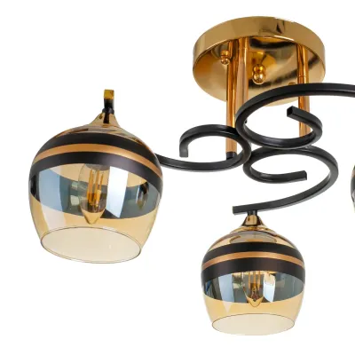 Люстра Brille 60W E27 Золотистый