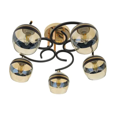 Люстра Brille 60W E27 Золотистый