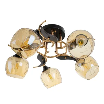 Люстра Brille 60W E27 Черный