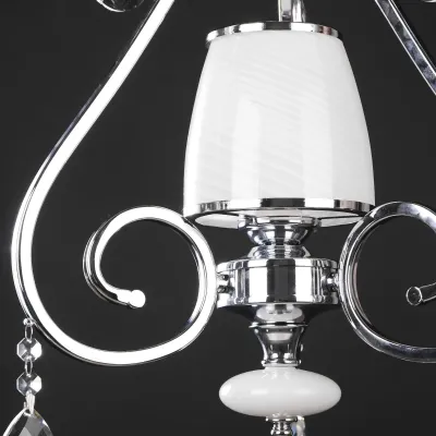 Люстра Brille 40W E14 Хром