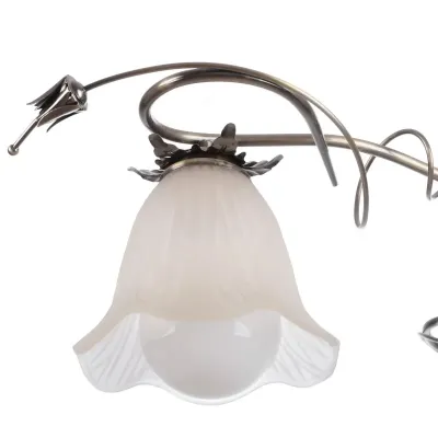 Люстра Brille Флористика 60W E27 Бронзовый
