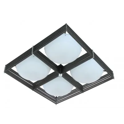 Люстра потолочная Brille 60W E27 Черный