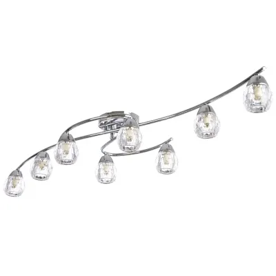 Люстра потолочная Brille 40W G9 Хром