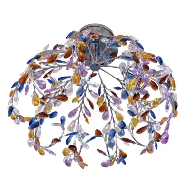 Люстра потолочная Brille 10W G4 Хром
