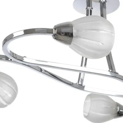 Люстра потолочная Brille 40W G9 Хром