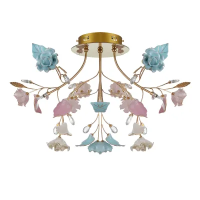 Люстра Brille Флористика 20W G4 Золотистый