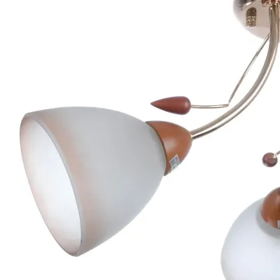 Люстра потолочная Brille 60W E27 Золотистый