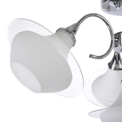 Люстра потолочная Brille 60W E27 Хром
