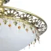 Люстра потолочная Brille 60W E27 Латунь