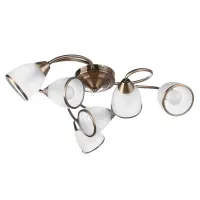 Люстра потолочная Brille 60W E14 Бронзовый Люстра потолочная Brille 60W E14 Бронзовый