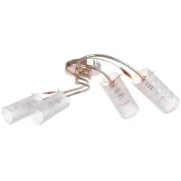 Люстра потолочная Brille 60W E14 Золотистый Люстра потолочная Brille 60W E14 Золотистый