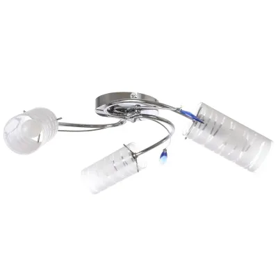 Люстра потолочная Brille 60W E14 Хром