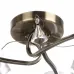 Люстра потолочная Brille 40W E14 Бронзовый