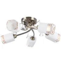Люстра потолочная Brille 40W E14 Бронзовый Люстра потолочная Brille 40W E14 Бронзовый