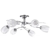 Люстра потолочная Brille 40W E14 Хром
