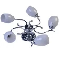 Люстра потолочная Brille 40W E14 Хром