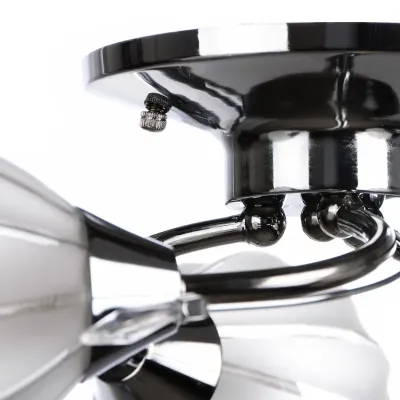 Люстра потолочная Brille 40W E14 Хром