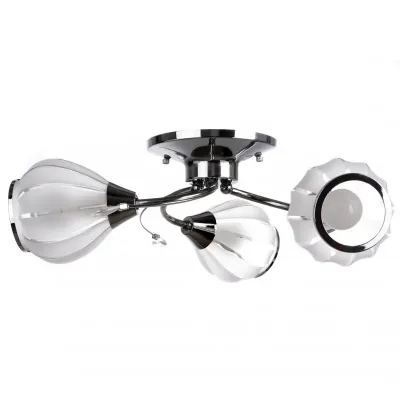 Люстра потолочная Brille 40W E14 Хром