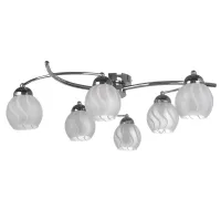 Люстра потолочная Brille 40W E14 Хром