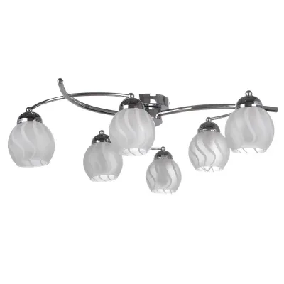Люстра потолочная Brille 40W E14 Хром