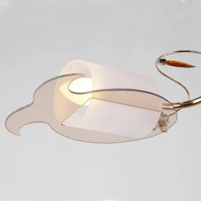 Люстра потолочная Brille 40W E14 Золотистый