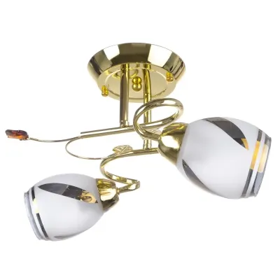 Люстра потолочная Brille 40W E27 Золотистый
