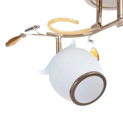 Люстра потолочная Brille 40W E14 Золотистый