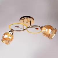 Люстра потолочная Brille 40W E14 Золотистый