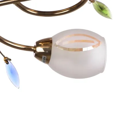 Люстра потолочная Brille 40W E14 Золотистый