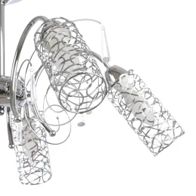 Люстра потолочная Brille 40W E14 Хром Люстра потолочная Brille 40W E14 Хром